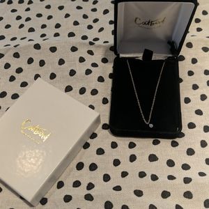 Catbird Sleeping Beauty Genuine Opal Necklace